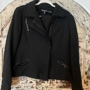 Karl Lagerfeld Black tweed jacket